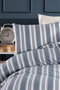 L'essentiel linge de maison Soft Line - Azul Marino